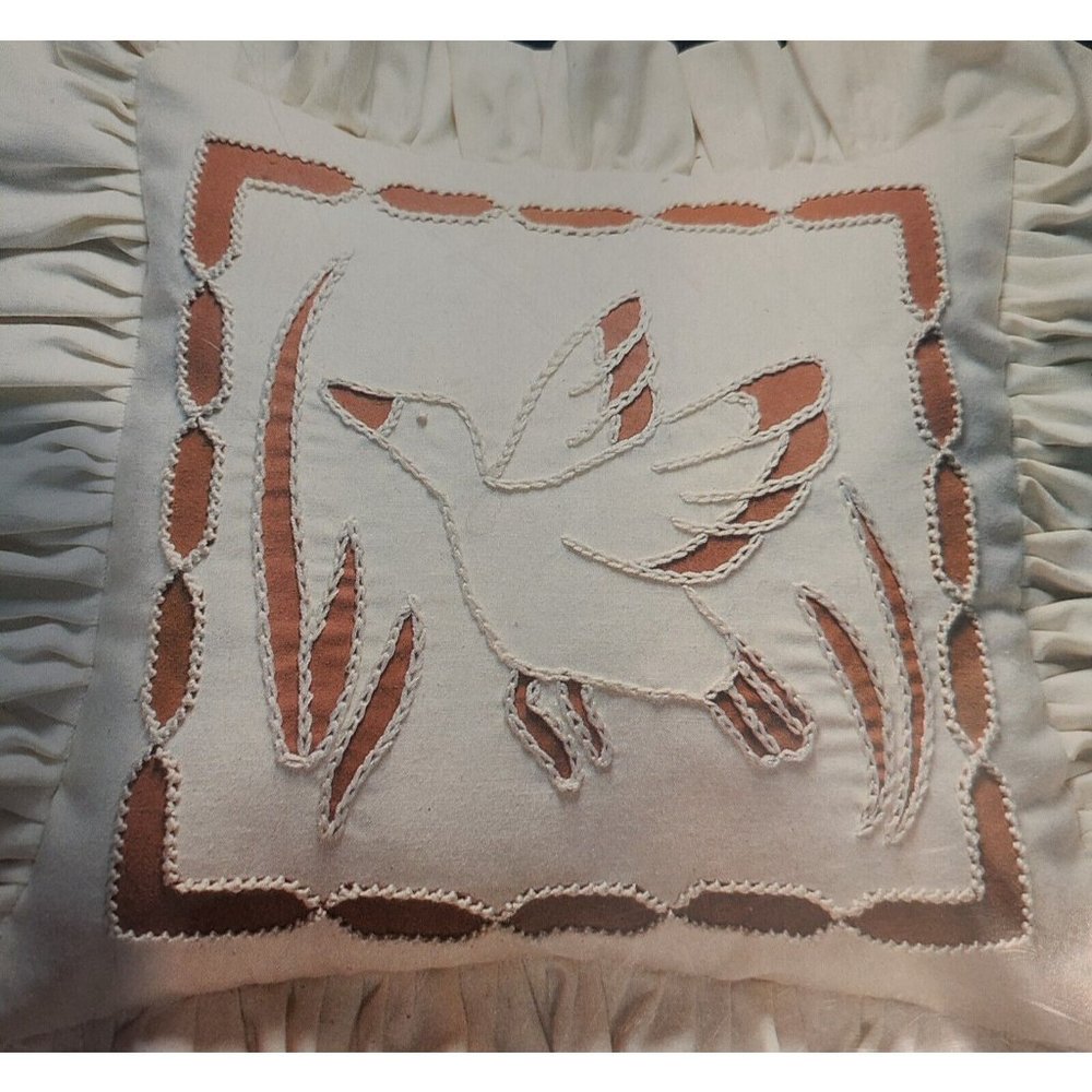 Valiant Crafts Chain Wicking Pillow Kit-#4302 Mallard New  14” X 14”